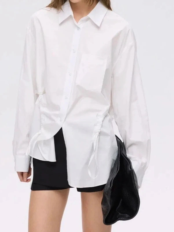 Chemise blanche oversize