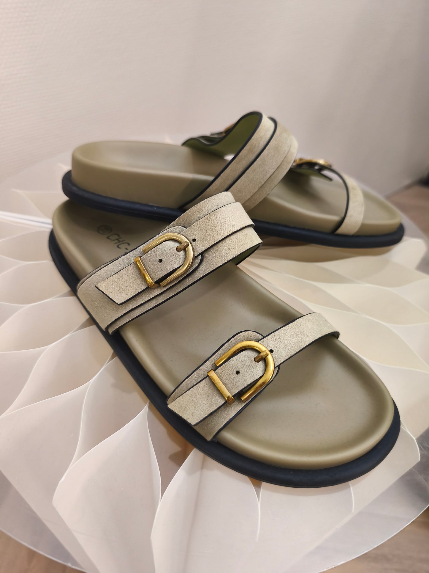 Mules vert sauge