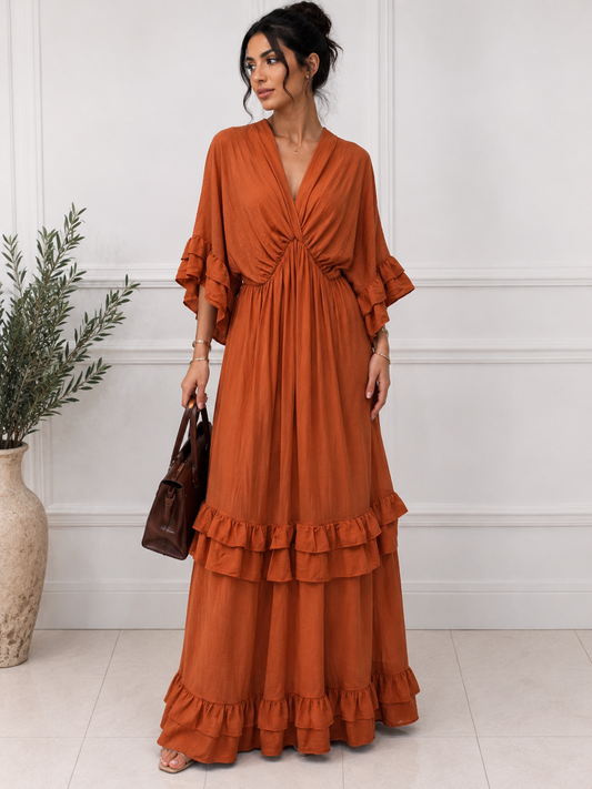 Robe sienna Ocre