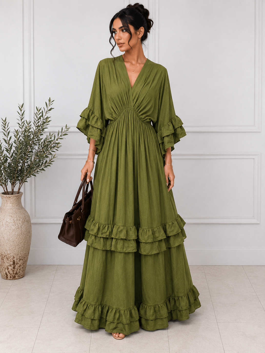 Robe Sienna verte