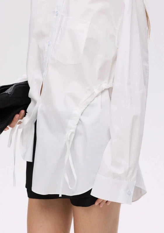 Chemise blanche oversize