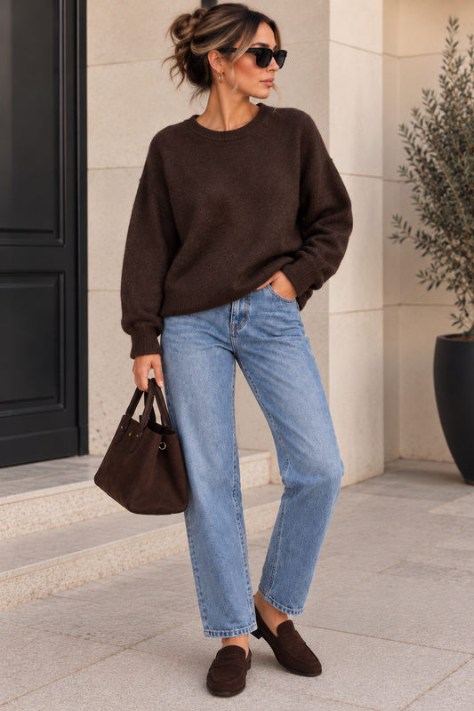 Pull La Dolce Vita – Marron 🤎