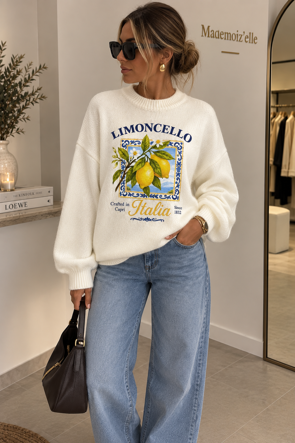Pull Limoncello – Écru 🍋