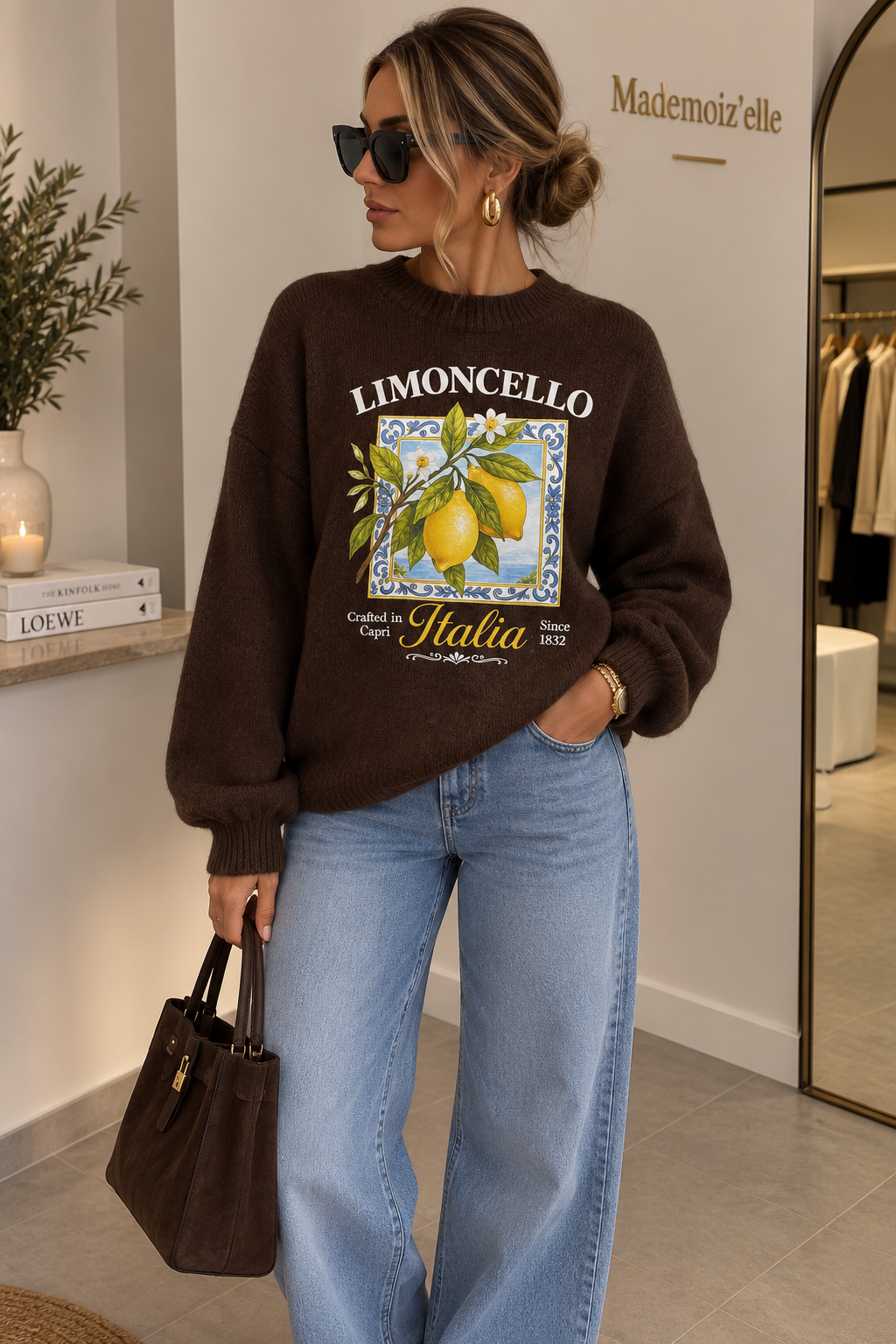 Pull Limoncello – Marron 🤎🍋