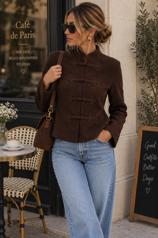 Veste officier – Marron 🤎